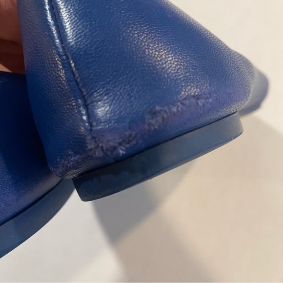 Tory Burch Blue Ballet Flats - Picture 7 of 12